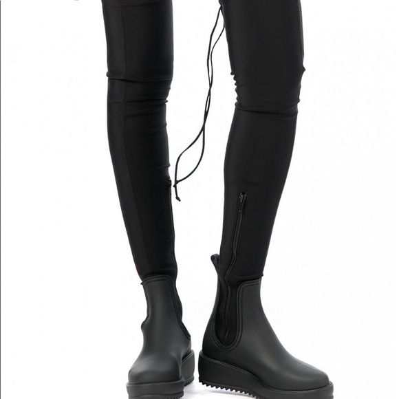 Jeffrey Campbell Shoes - Jeffrey Campbell Monsoon Rain Boots Size 6